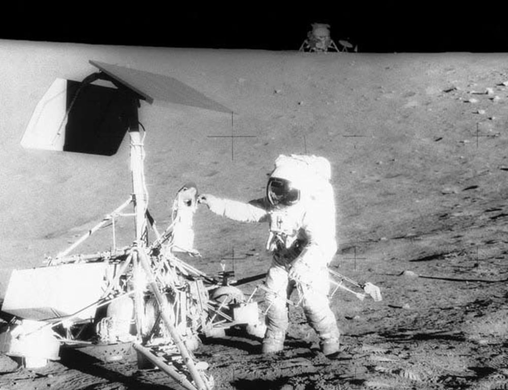 Moon scoop from the 1960s may hold secrets